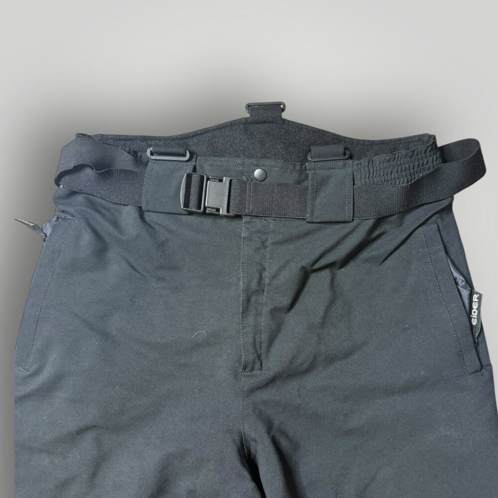 Eider Defender Stretch Ski Snow Pants Black Size 46 Waterproof - Picture 4 of 11